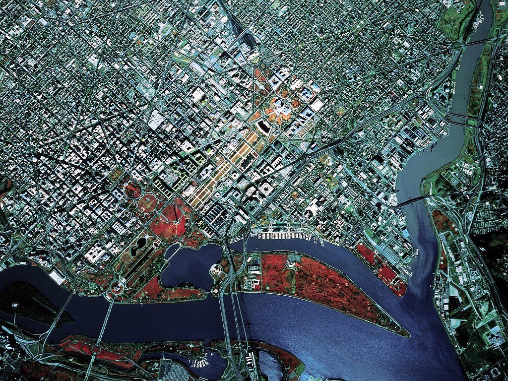 Satellite View, Washington, D.C.
